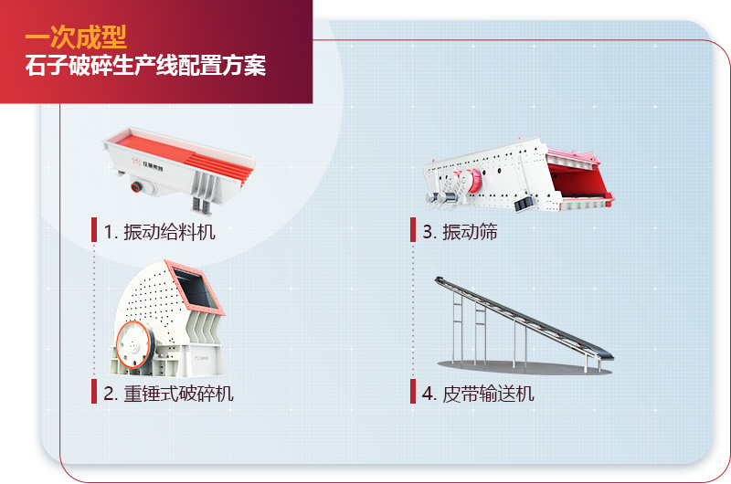 一次成型石子破碎生產(chǎn)線工藝流程圖